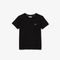 Camiseta Lacoste em jérsei de algodão liso Preto - Marca Lacoste