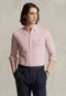 Camisa Polo Ralph Lauren Reta Botões Rosa - Marca Polo Ralph Lauren