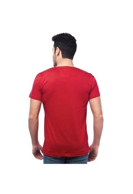 Camiseta Brasil Básica Vermelho - Marca Coca-Cola Jeans