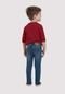 Calça Jeans Infantil Menino Skinny Estique-se - Marca Alakazoo