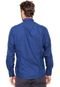 Camisa Aleatory Full Slim Azul-Marinho - Marca Aleatory