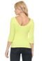 Blusa Lunender Canelada Neon Verde - Marca Lunender