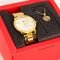 Relógio Feminino  Kit Tuguir Dourado  TG35020 Dourado - Marca Tuguir