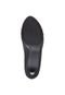 Scarpin Piccadilly Tricolor Fivela Pedras Preto - Marca Piccadilly