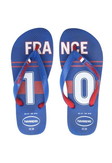 Sandália Havaianas Team France Azul - Marca Havaianas