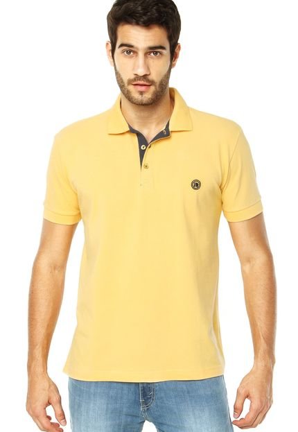 Camisa Polo Mandi Simple Amarela - Marca Mandi