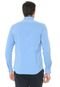 Camisa Banana Republic Slim Fit Tech-Stretch Azul - Marca Banana Republic