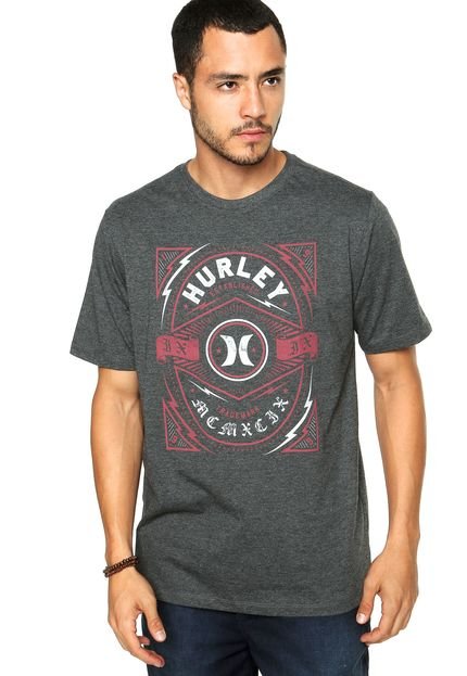 Camiseta Hurley Iron Clad Cinza - Marca Hurley