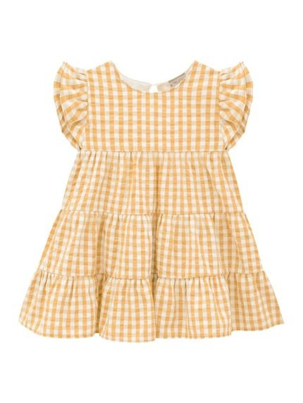 Vestido Infantil Milon Amarelo - Marca Milon