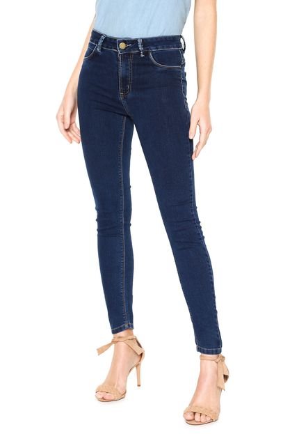Calça Jeans Sawary Skinny Básica Azul - Marca Sawary