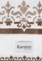 Toalha de Rosto Karsten Fio Penteado Versati Majestic Branca - Marca Karsten