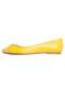 Sapatilha Colcci Bico Fino Ferragem Logo Amarela - Marca Colcci