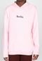 Blusa de Moletom Flanelada Fechada FiveBlu Berlin Rosa - Marca FiveBlu