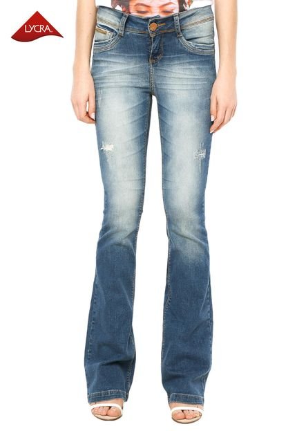 Calça Jeans Osmoze Bootcut Puído Azul - Marca Osmoze