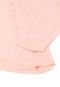 Casaco Kyly Infantil Tricot Liso Rosa - Marca Kyly