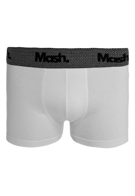 Cueca Mash Boxer Blend Branca - Marca MASH