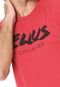 Camiseta Ellus Lettering Vermelha - Marca Ellus