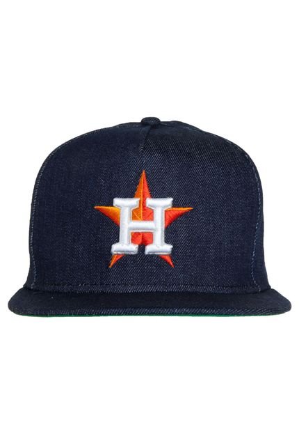 Boné New Era 950 Af Denim Snaqp Houston Astros Azul - Marca New Era