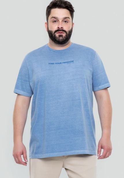 Camiseta Masculina Estonada Big & Tall - Marca Hangar 33
