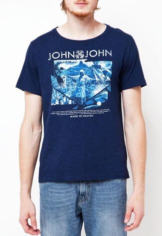 Camiseta John John Latin Azul