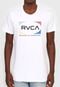 Camiseta RVCA Quad Branca - Marca RVCA