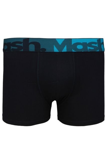 Cueca MASH Boxer Logo Azul - Marca MASH