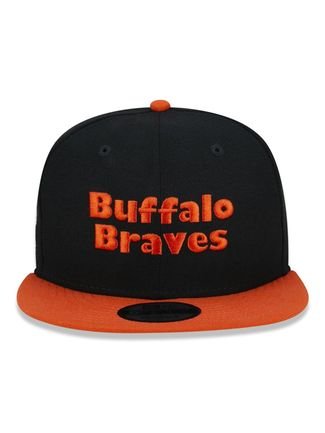 Boné New Era 950 Buffalo Braves Aba Reta Snapback Preto