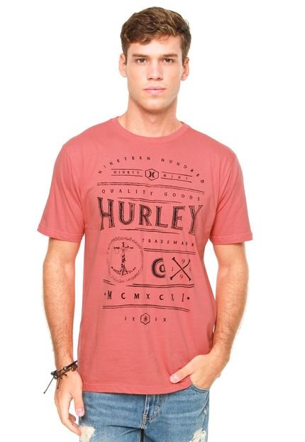 Camiseta Hurley Transfer Coral - Marca Hurley