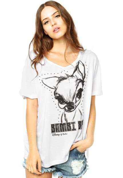 Camiseta Colcci Japonesa Bambi Boy Branca - Marca Colcci