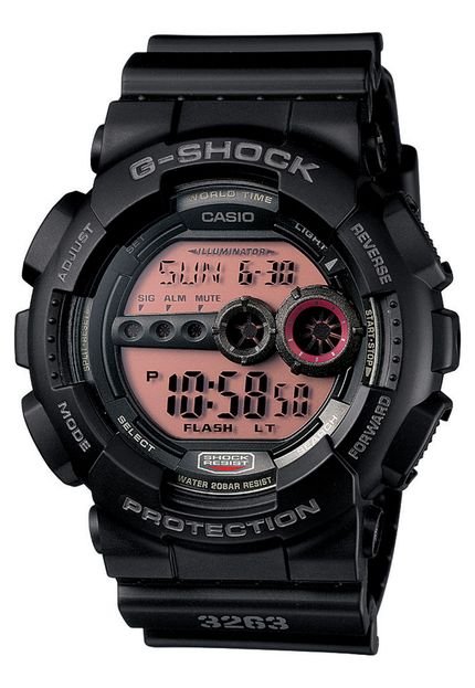 Relógio G-Shock GD-100MS-1DR Preto - Marca G-Shock
