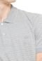 Camisa Polo Lacoste Regular Listrada Cinza - Marca Lacoste