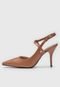 Scarpin Beira Rio Verniz Nude - Marca Beira Rio