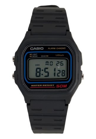 Relógio Casio W-59-1VQ Preto