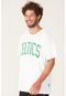 Camiseta NBA Plus Size Estampada Boston Celtics Branca - Marca NBA