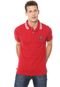 Camisa Polo Tommy Hilfiger Reta Badge Tipped Vermelha - Marca Tommy Hilfiger