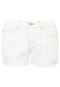Short Jeans Ellus Small Fit Wkain Off-White - Marca Ellus