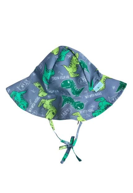 Chapéu Infantil UV FPU 50  Dinorex Verde - Marca Ecoeplay