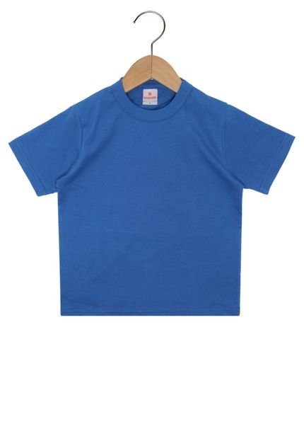 Camiseta Brandili Manga Curta Menino Azul - Marca Brandili