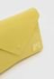Pochete Colcci Envelope Amarela - Marca Colcci