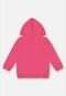 Jaqueta em Molecotton  Infantil Menina Up Baby Rosa Pink - Marca Up Baby