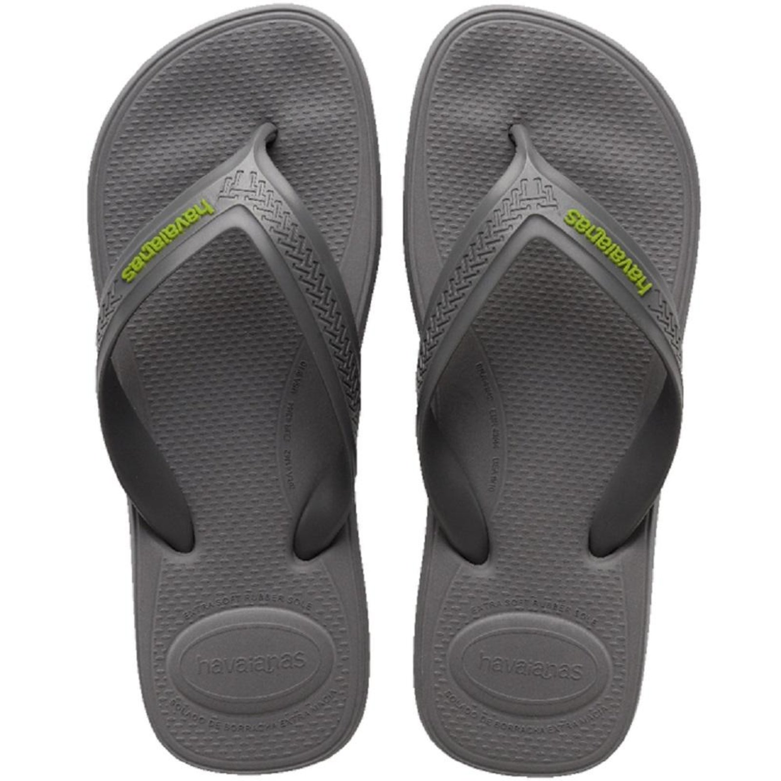 Chinelo Havaianas Masculino Top Max Confort Cinza - Marca Havaianas