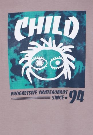 Camiseta Child Bomber Marrom