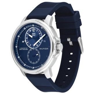 Relógio Tommy Hilfiger Masculino Borracha Azul 1791627