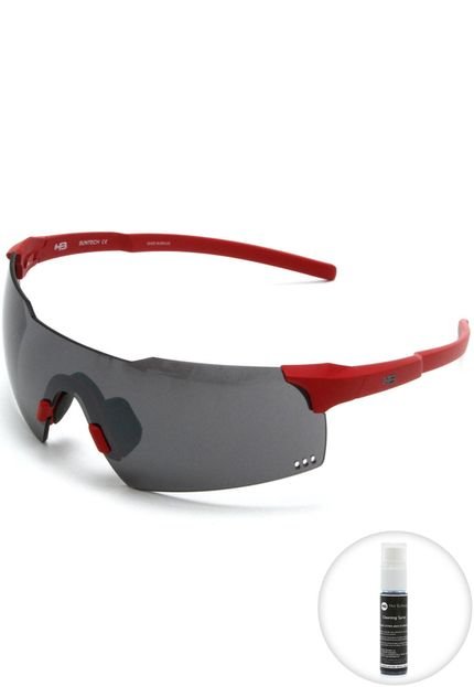 Óculos de Sol HB Quad V Performance Preto/Vermelho - Marca HB