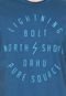 Camiseta Lightning Bolt North Shore Azul - Marca Lightning Bolt