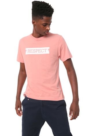 Camiseta Cavalera Respect Rosa