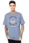 Camiseta Manga Curta Volcom Skate Owl Azul - Marca Volcom