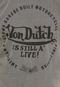 Camiseta Von Dutch Garage Built Cinza - Marca Von Dutch 