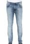 Calça Jeans Ellus Skinny Canvas Elastic Azul - Marca Ellus