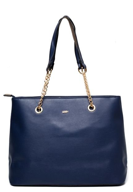 Bolsa Sacola Gash Grande Azul-Marinho - Marca Gash